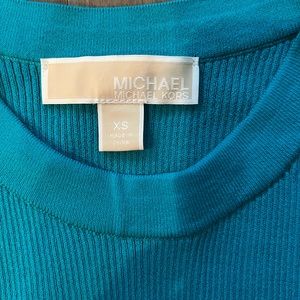 Michael kors tank top, blue, xs